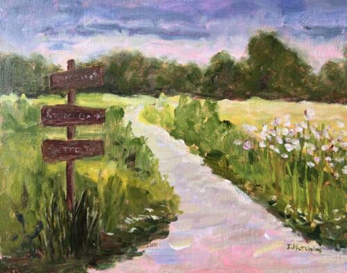 Prairie Trail, 8x10, Acrylic, $200